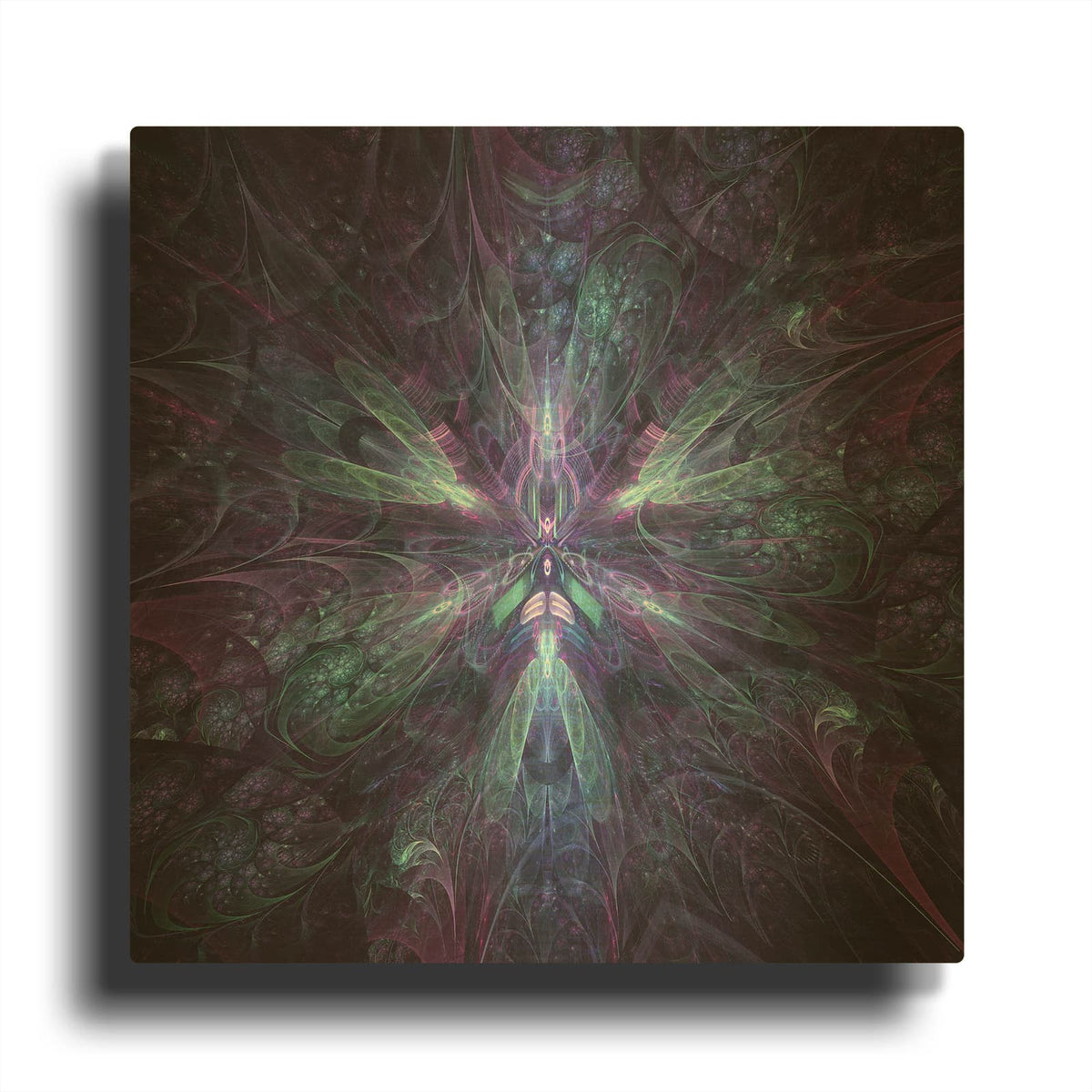 'Expanse Warp' By Cameron Gray Gold Metal Wall Art