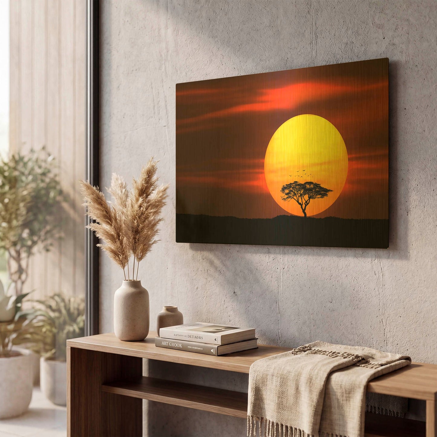 'Circle Of Life' By Bess Hamiti Gold Metal Wall Art