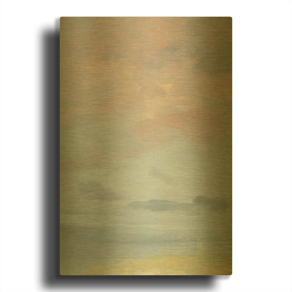 'The Sunset' By Seven Trees Design Gold Metal Wall Art