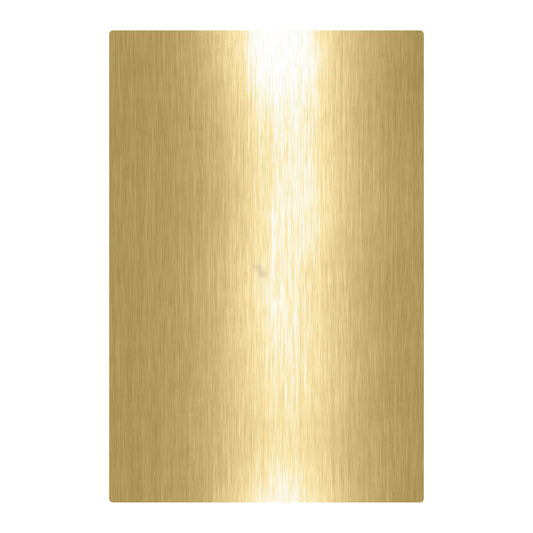 'Feather Ocean Earth Meditation' By Elena Ray Gold Metal Wall Art