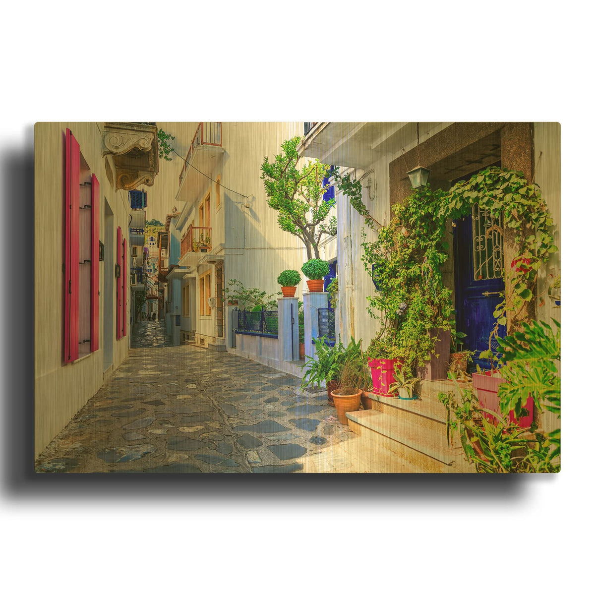 'Moroccan Alley' By Luxe Gold Metal Wall Art