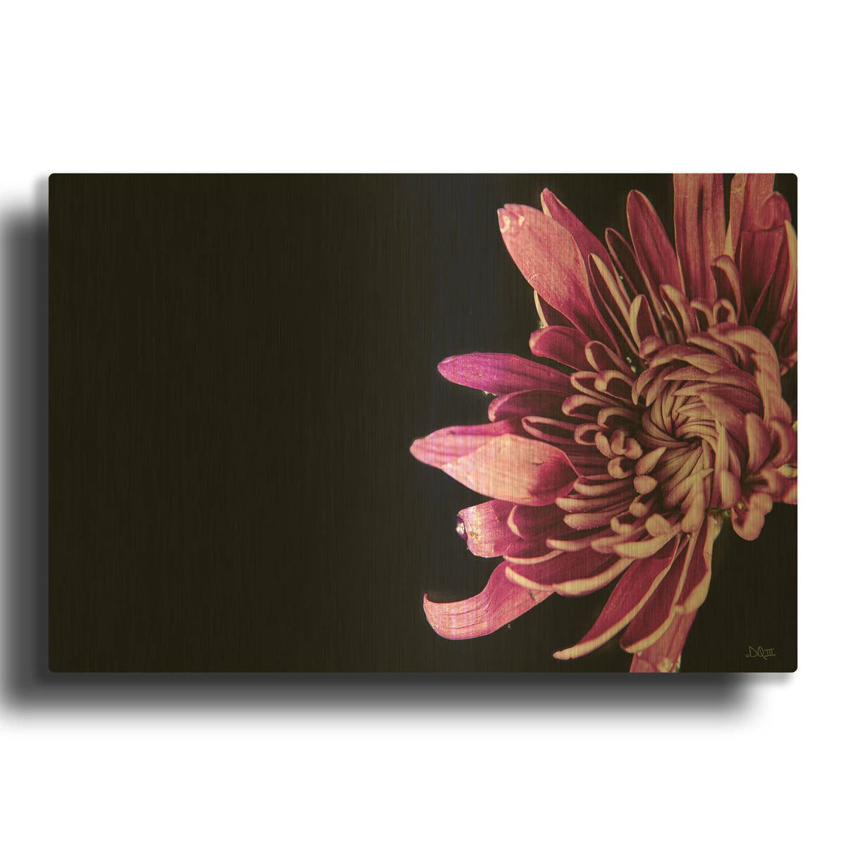 'Love Intertwined II' By Donnie Quillen Gold Metal Wall Art