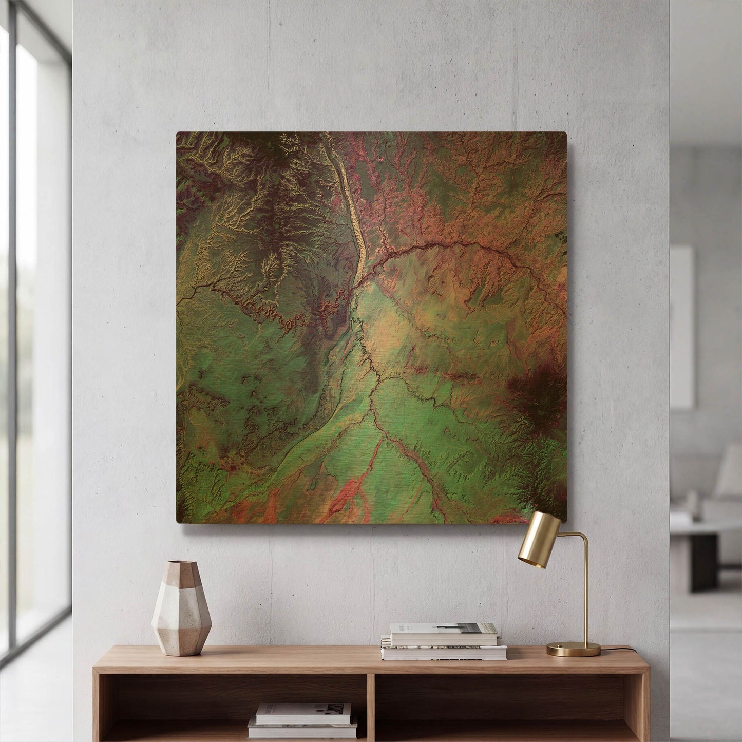 'Earth As Art Cloud Lightning' By NASA Earth As Art Gold Metal Wall Art
