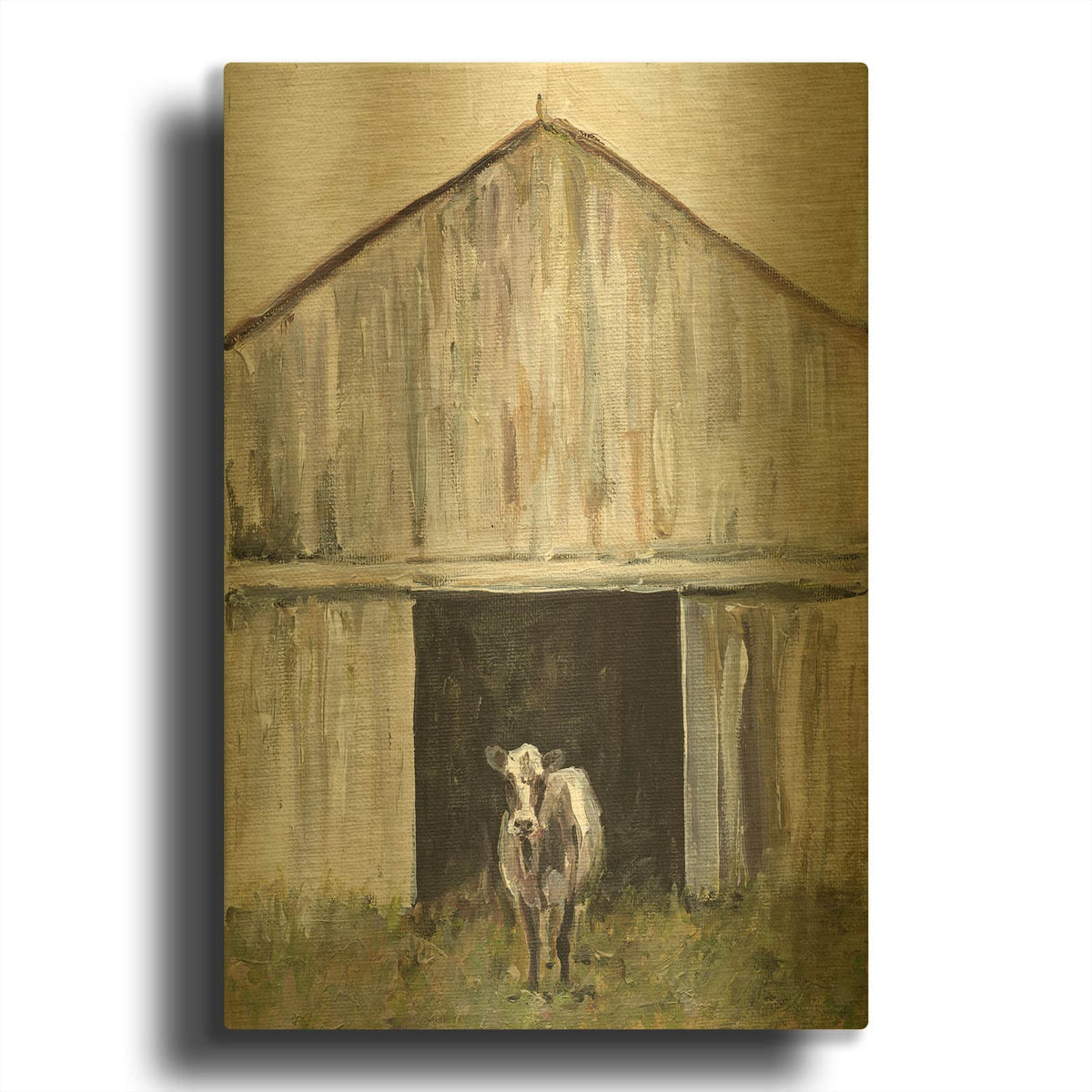 'Mornin' By Kamdon Kreations Gold Metal Wall Art