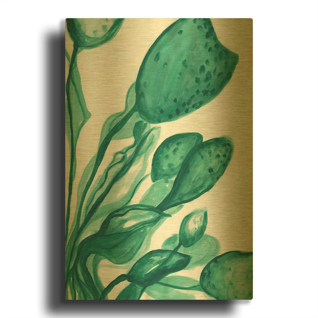 'Just a Little More Water' By Kamdon Kreations Gold Metal Wall Art