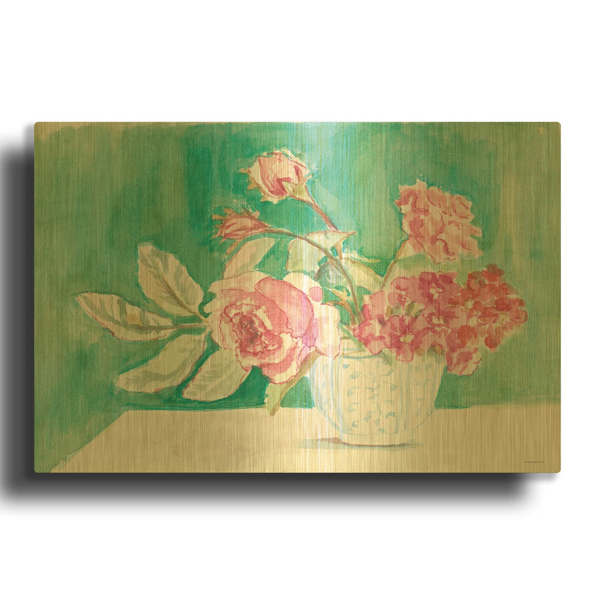 'Grandmother' By Kamdon Kreations Gold Metal Wall Art