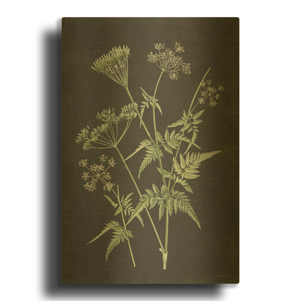 'Chives' By Lettered Gold Metal Wall Art