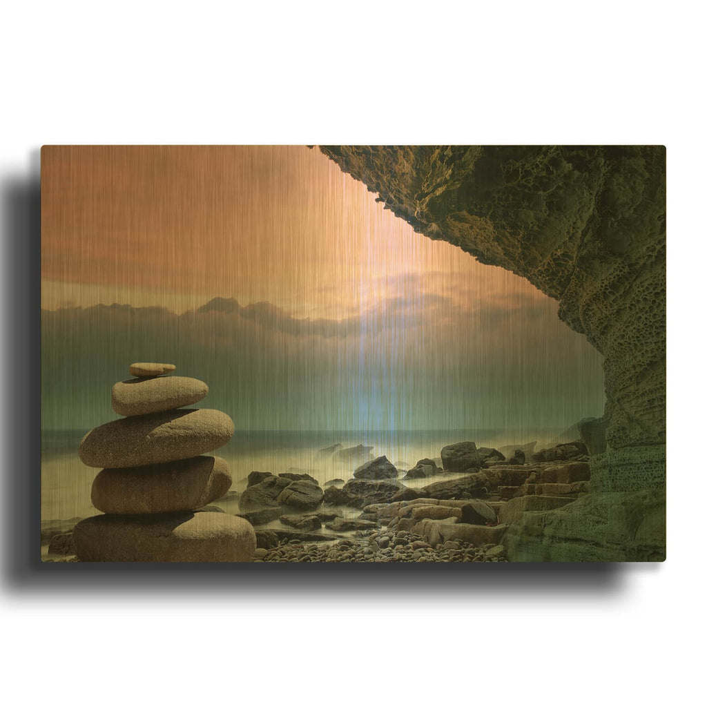 'Feng Shui' By Luxe Gold Metal Wall Art