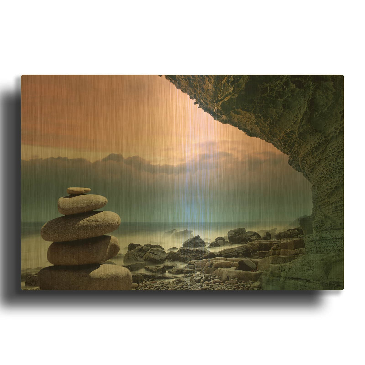 'Feng Shui' By Luxe Gold Metal Wall Art