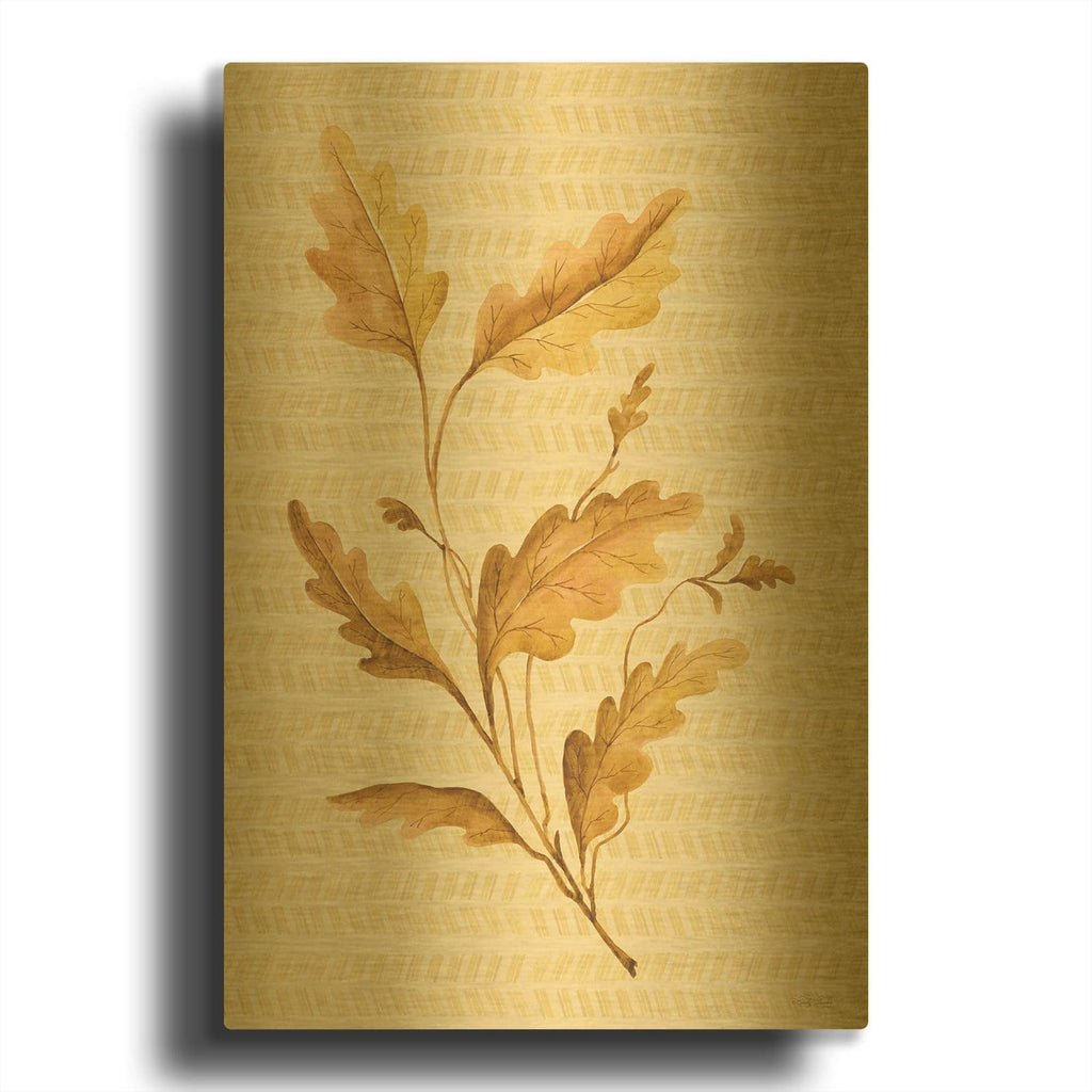 'Golden Oak' By Cindy Jacobs Gold Metal Wall Art