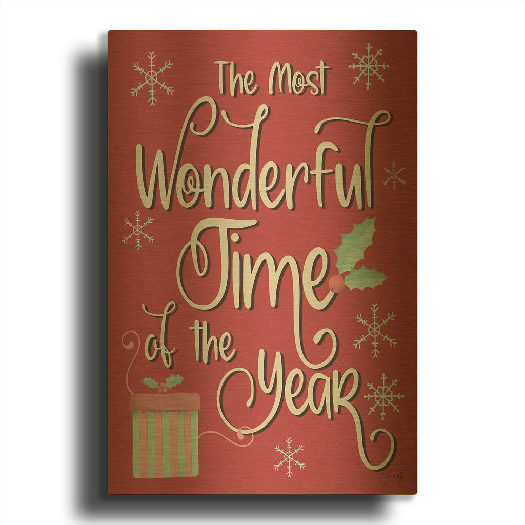 'The Most Wonderful' By Yass Naffas Designs Gold Metal Wall Art