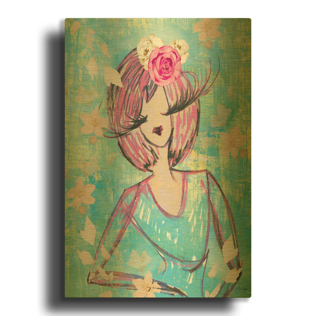 'Classy and Fabulous' By Yass Naffas Designs Gold Metal Wall Art
