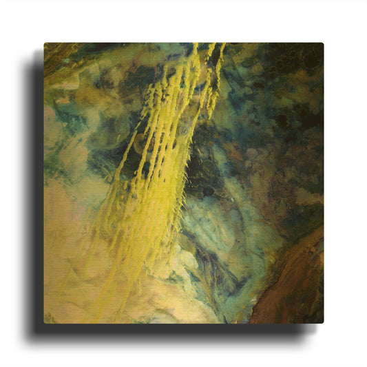 'Earth As Art Saharan Abstract' By NASA Earth As Art Gold Metal Wall Art