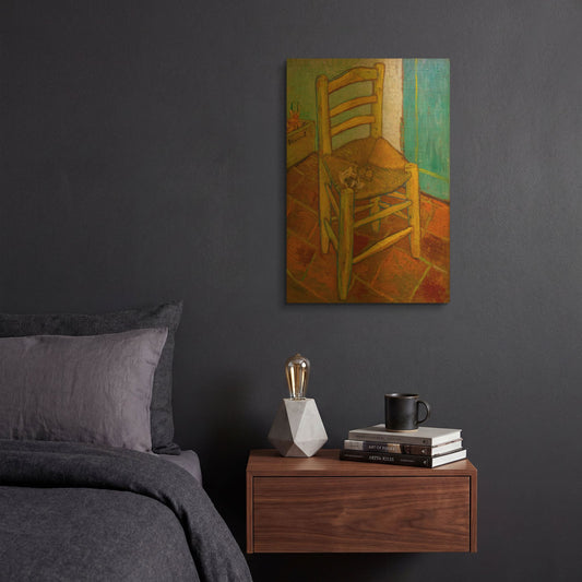 'Van Gogh' By Vincent Van Gogh Gold Metal Wall Art