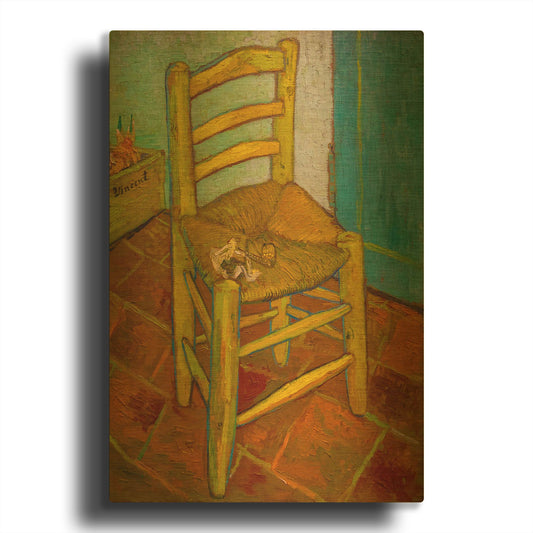 'Van Gogh' By Vincent Van Gogh Gold Metal Wall Art
