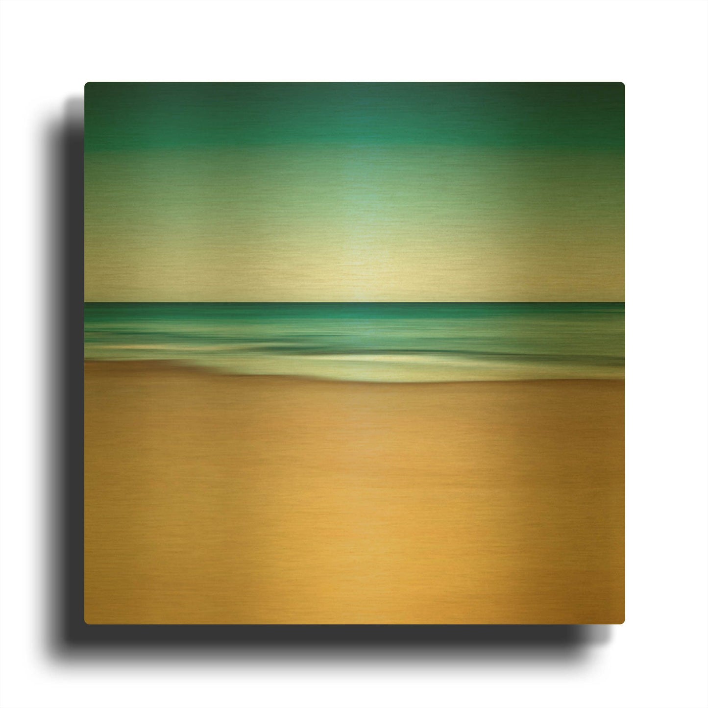 'Montauk Mood' By Kathrine Gendreau Gold Metal Wall Art