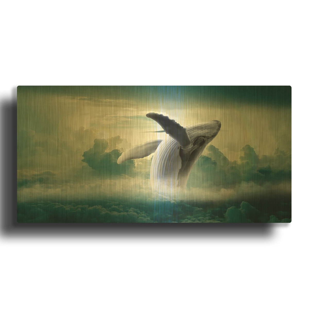 'Weightlessness' By Luxe Gold Metal Wall Art