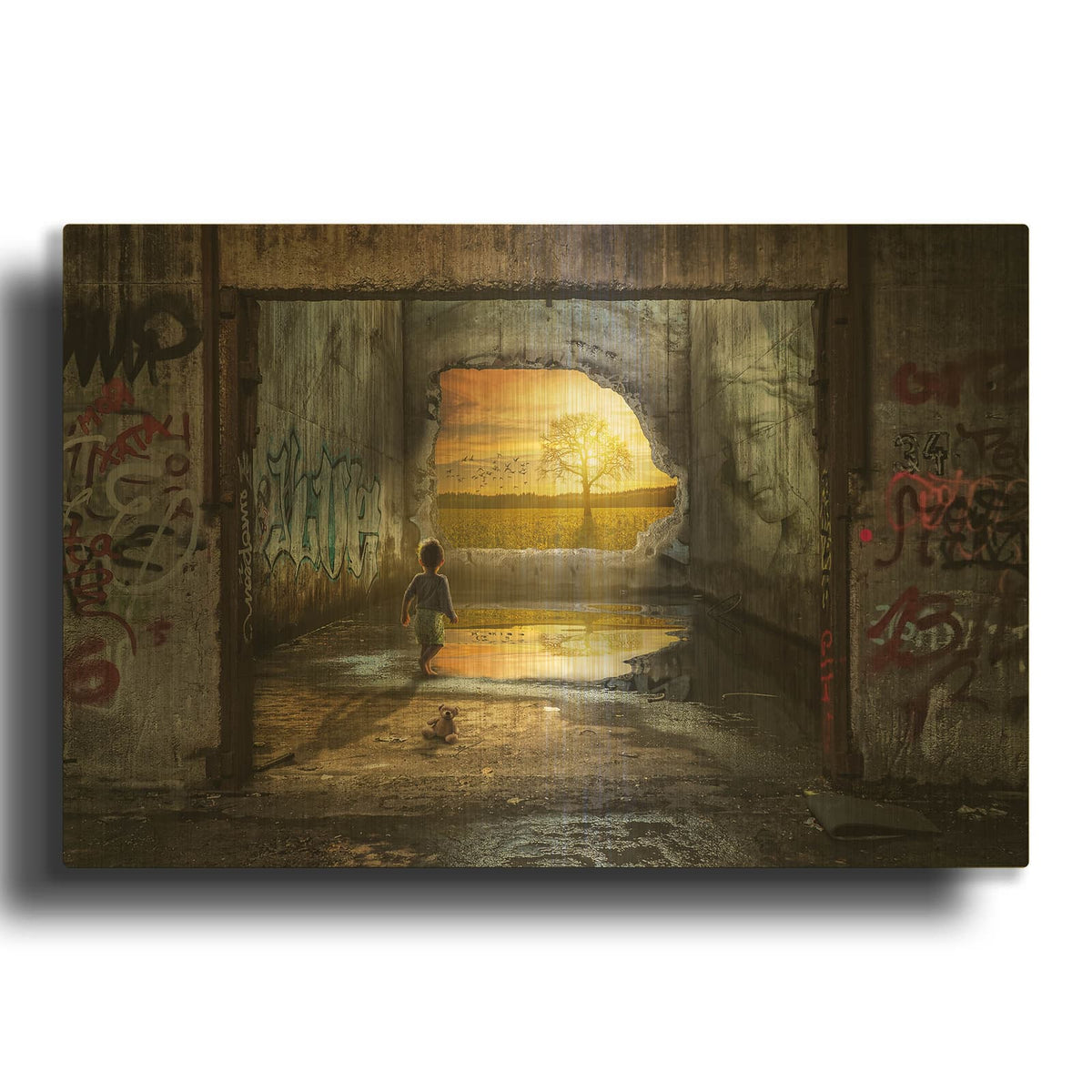 'The Great Beyond' By Alan Gold Metal Wall Art