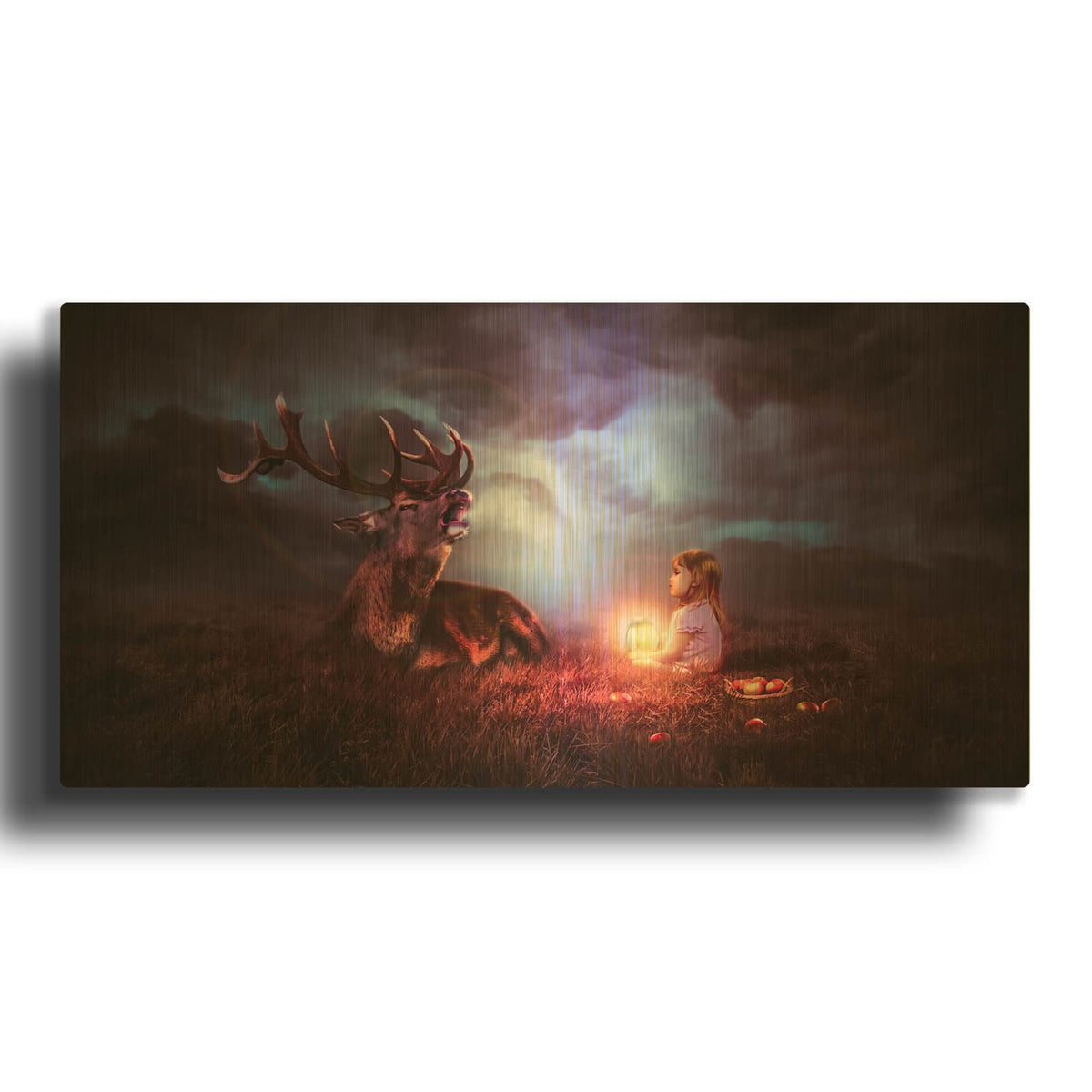 'Call of the Wild' By Alan Gold Metal Wall Art