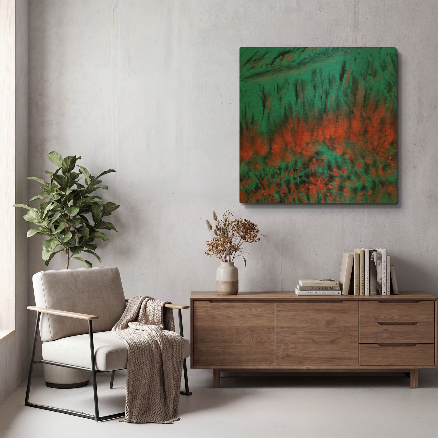 'Earth As Art Eerie Cloud Shadows' By NASA Earth As Art Gold Metal Wall Art