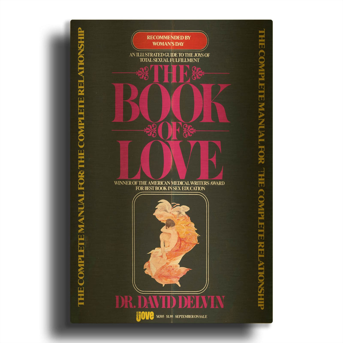 'The Book Of Love (1977)' By Luxe Gold Metal Wall Art