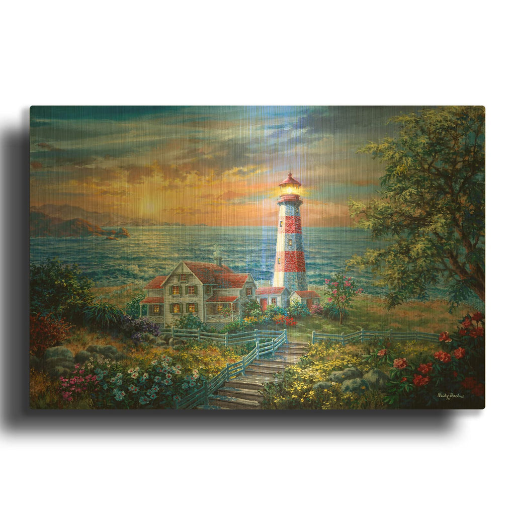 'Enchantment' By Nicky Boehme Gold Metal Wall Art