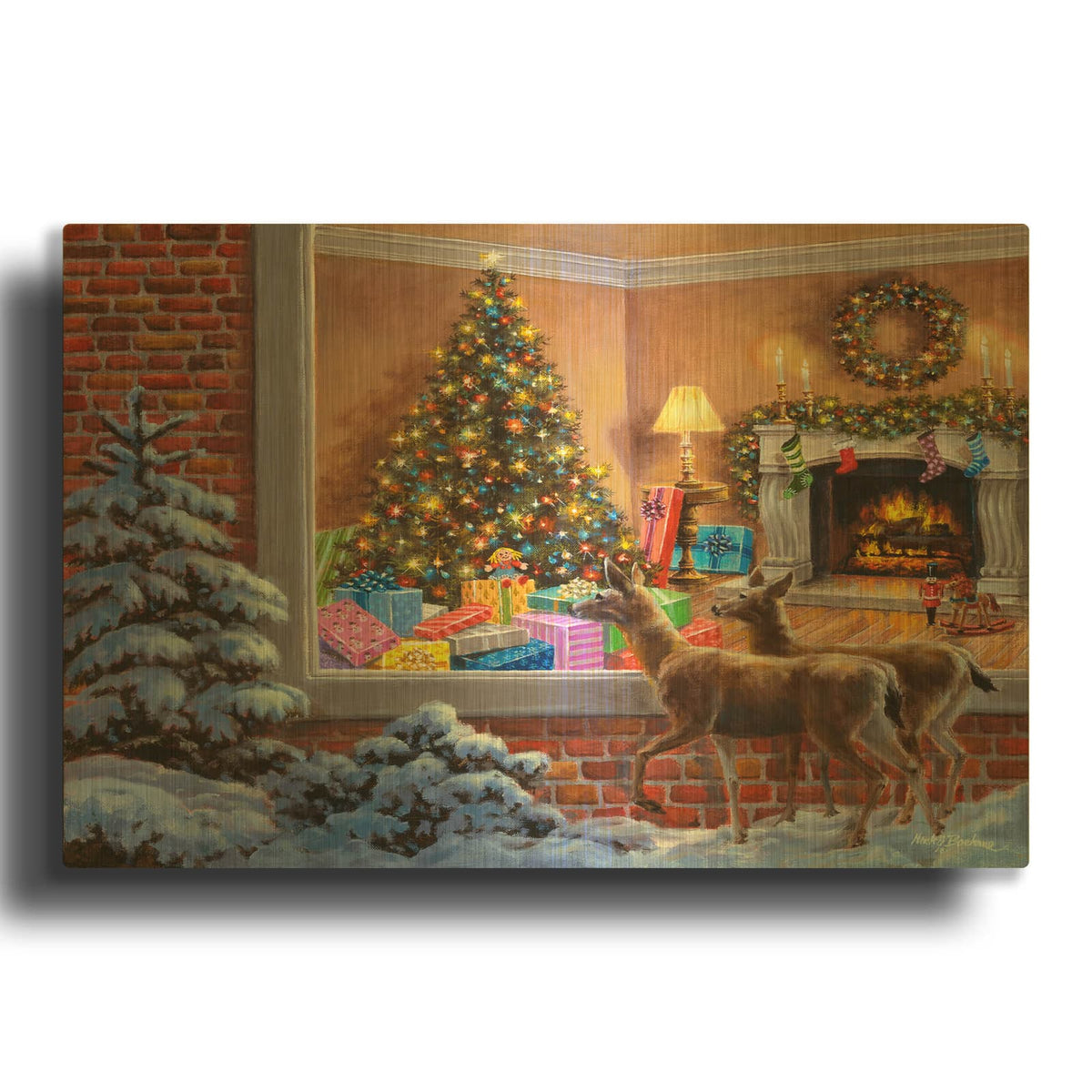 'You Better Be Good' By Nicky Boehme Gold Metal Wall Art