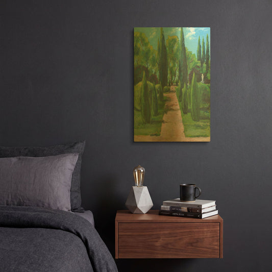 'Lake Gardens' By JD Gold Metal Wall Art