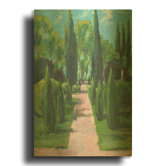 'Lake Gardens' By JD Gold Metal Wall Art