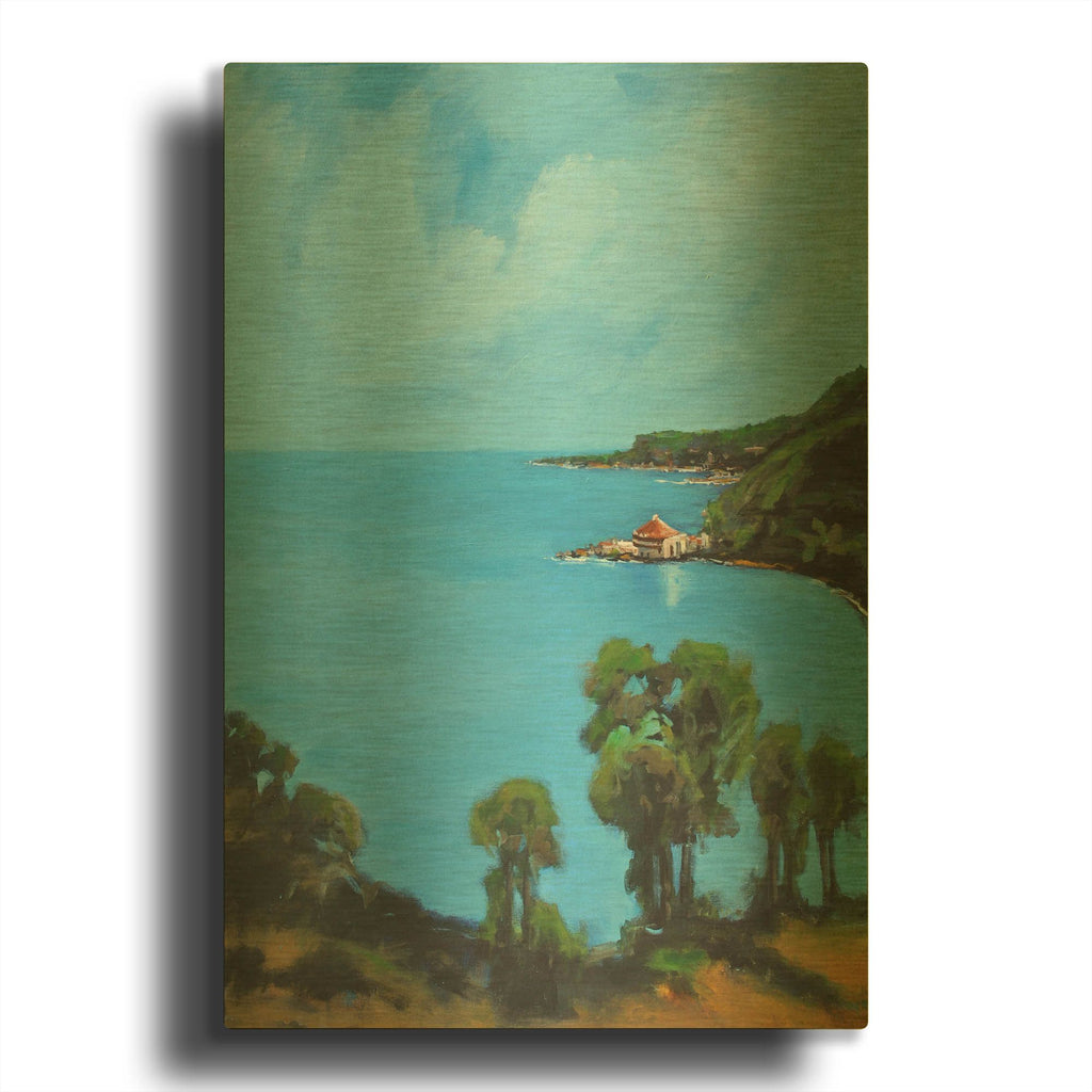 'My Cove' By JD Gold Metal Wall Art