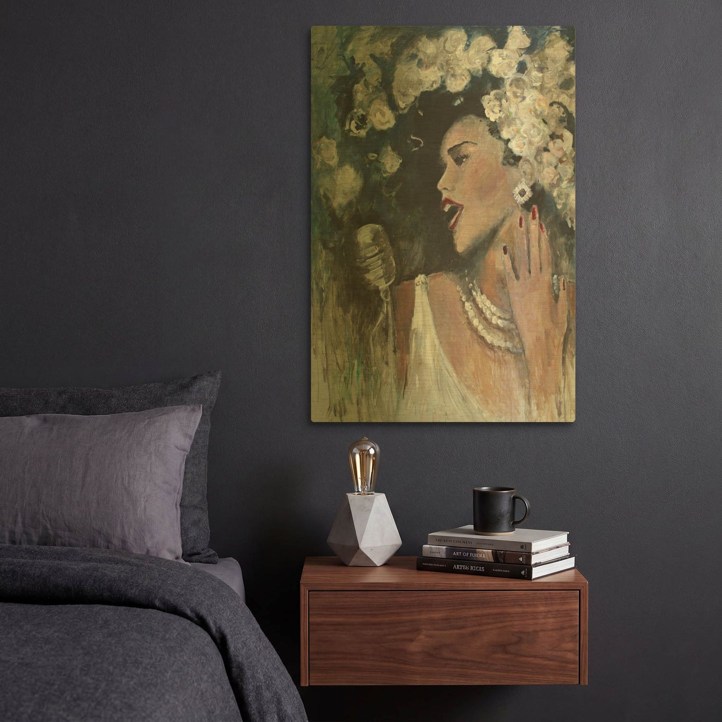 'Sing To Me' By JD Gold Metal Wall Art