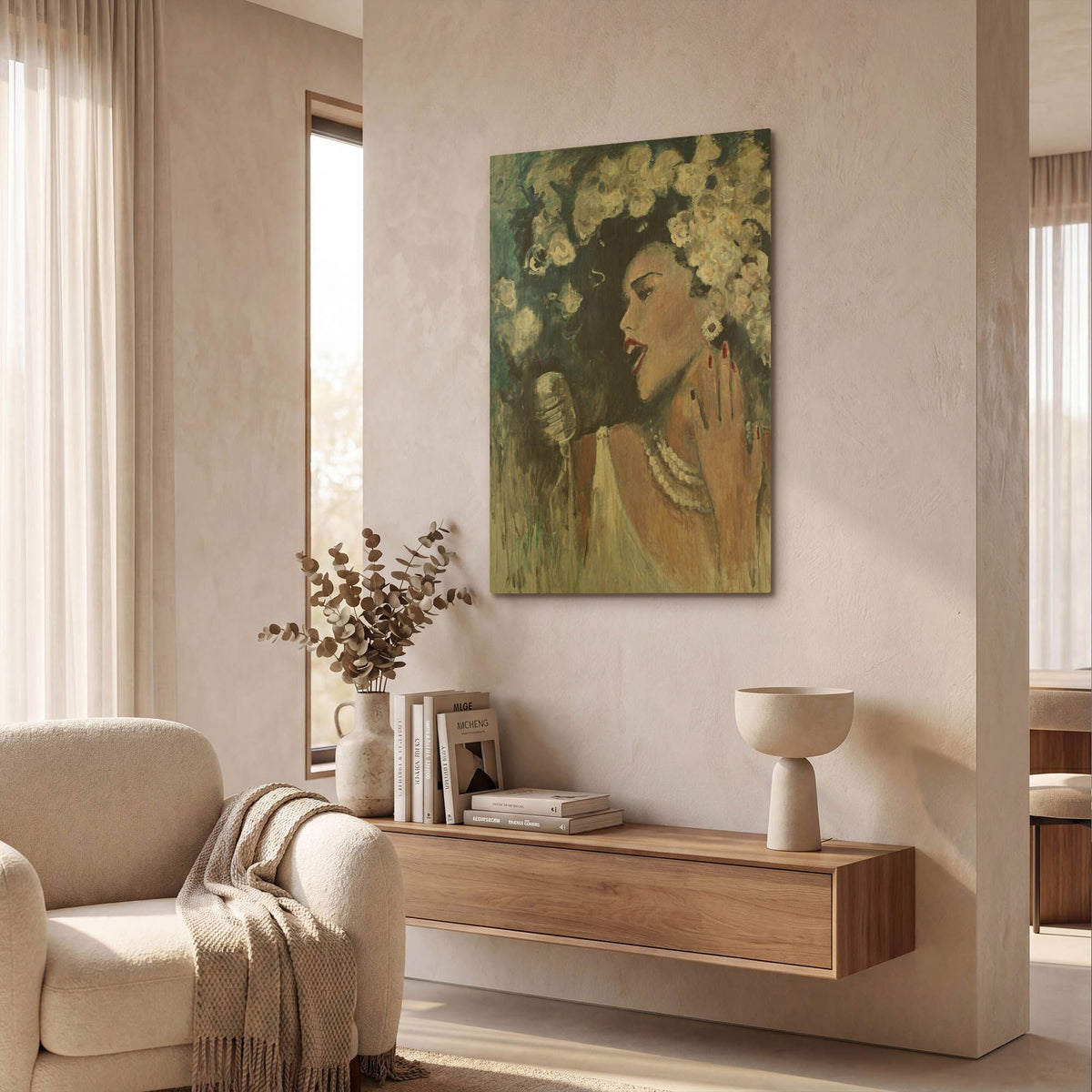 'Sing To Me' By JD Gold Metal Wall Art