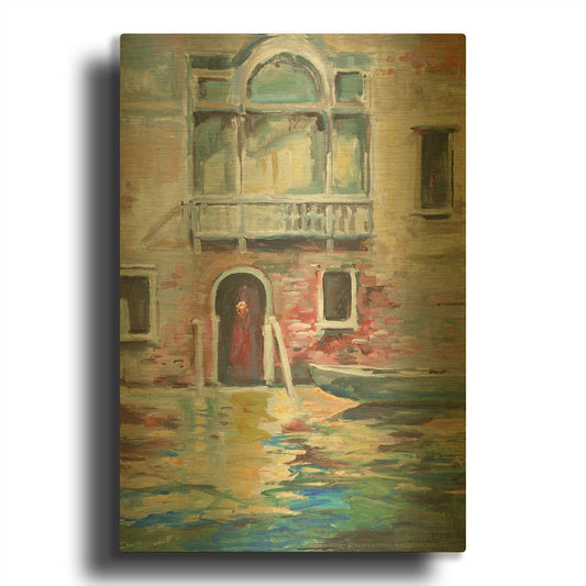 'Venice' By JD Gold Metal Wall Art