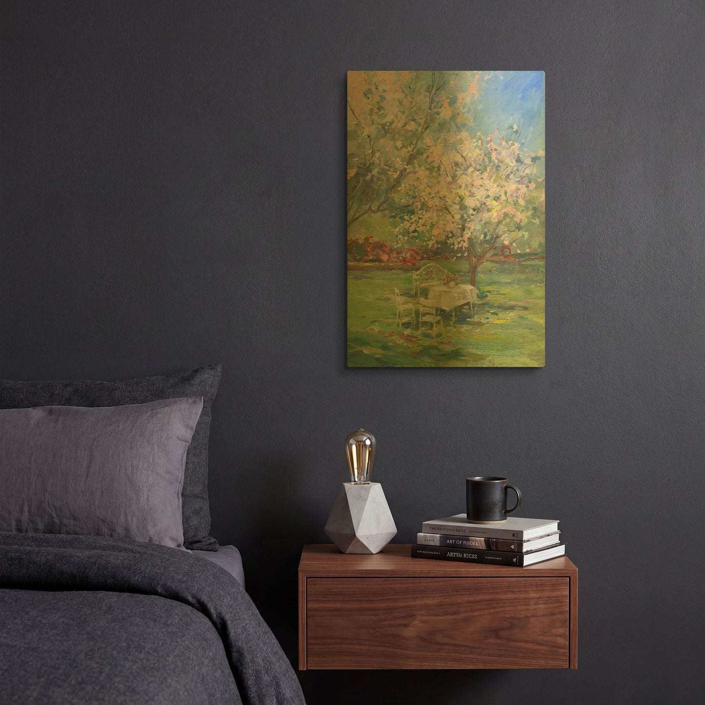 'My Garden' By JD Gold Metal Wall Art