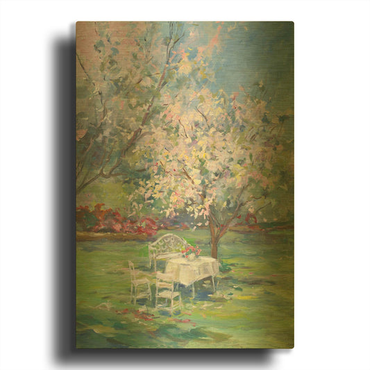 'My Garden' By JD Gold Metal Wall Art