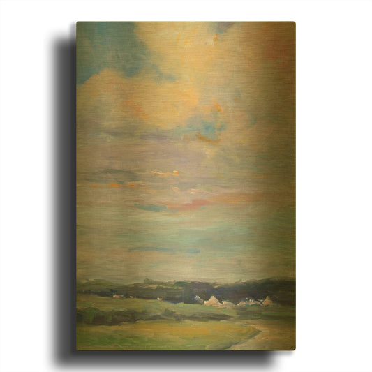 'Warm Afternoon' By JD Gold Metal Wall Art
