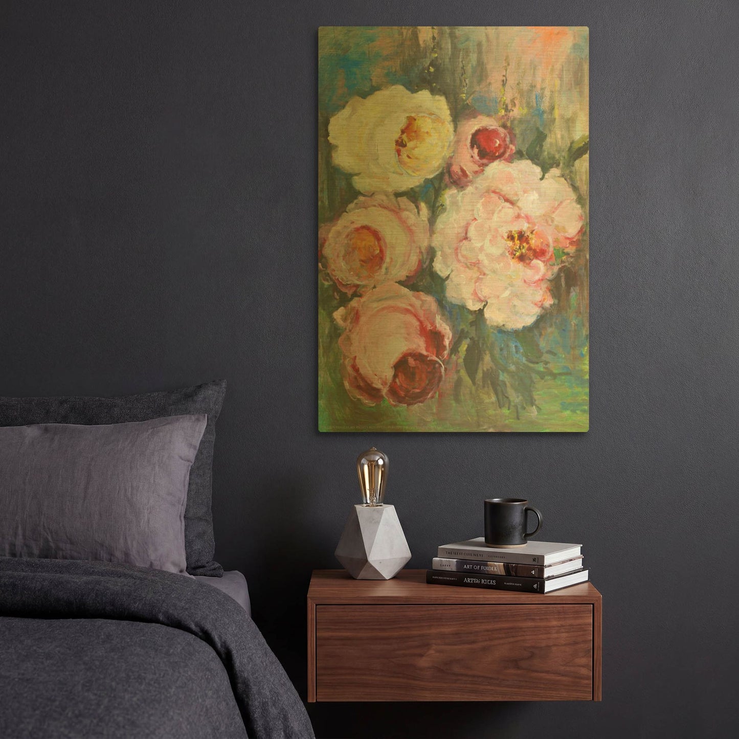 'Stillife' By JD Gold Metal Wall Art