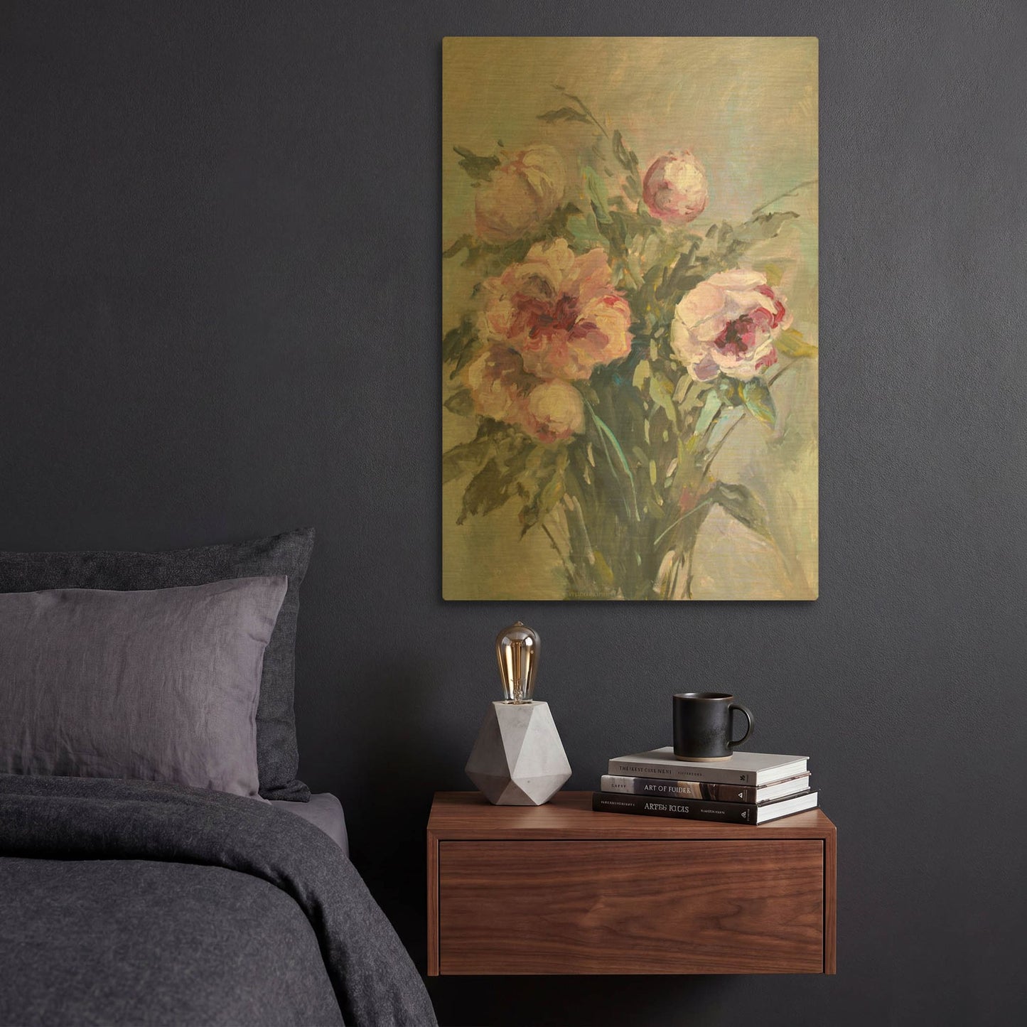 'Stillife 2' By JD Gold Metal Wall Art