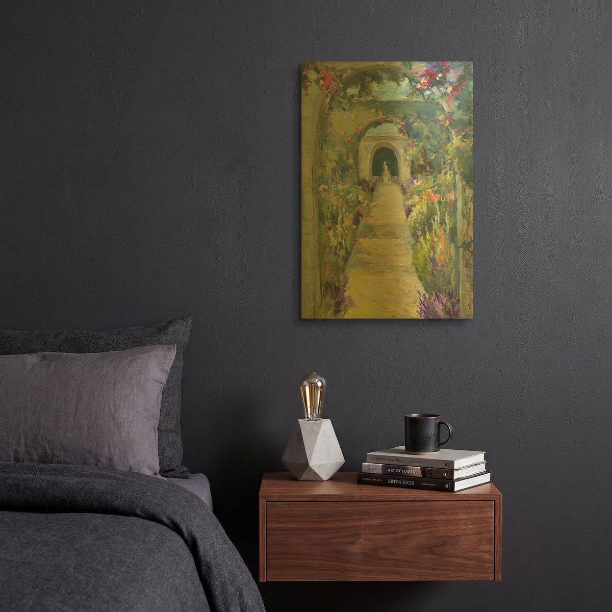 'Peaceful Passage' By JD Gold Metal Wall Art