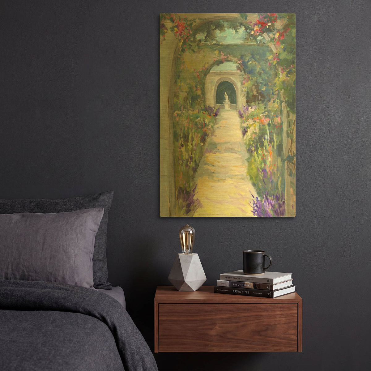 'Peaceful Passage' By JD Gold Metal Wall Art