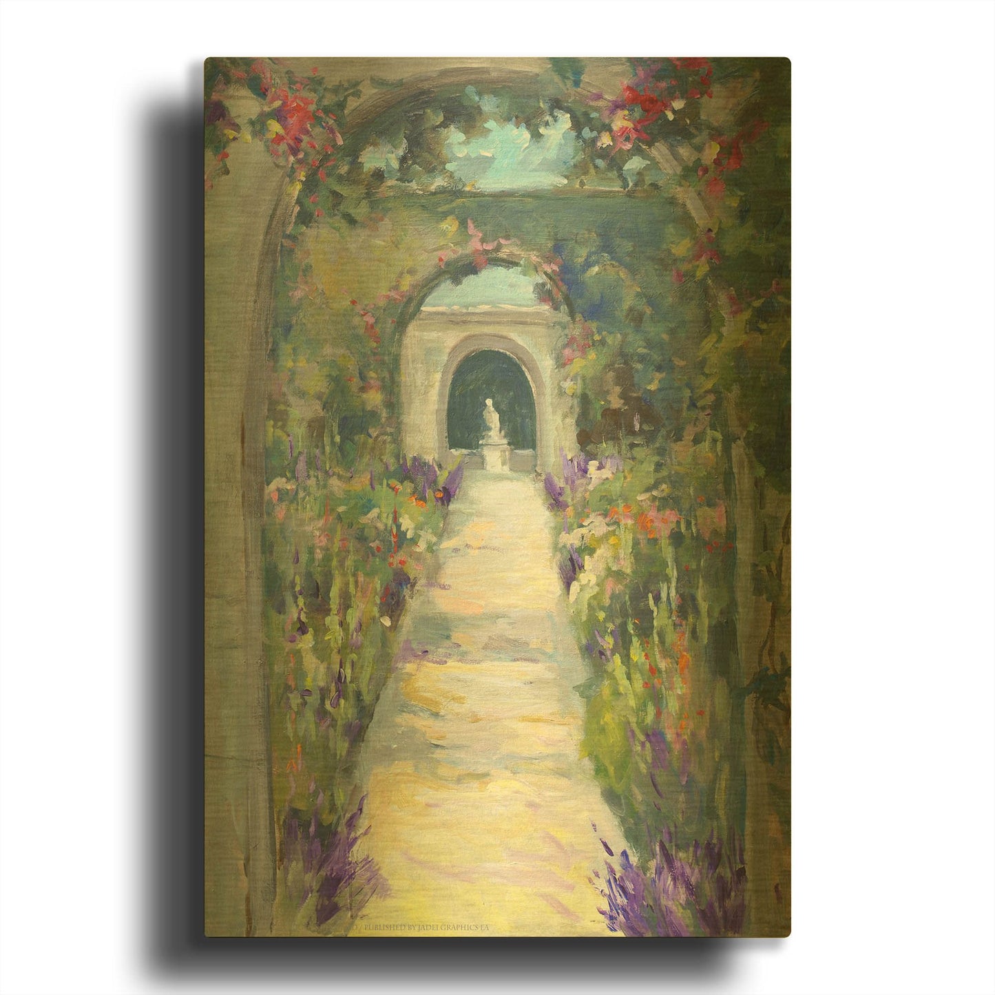'Peaceful Passage' By JD Gold Metal Wall Art