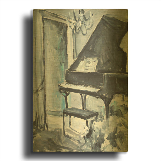 'Baby In Blue' By JD Gold Metal Wall Art