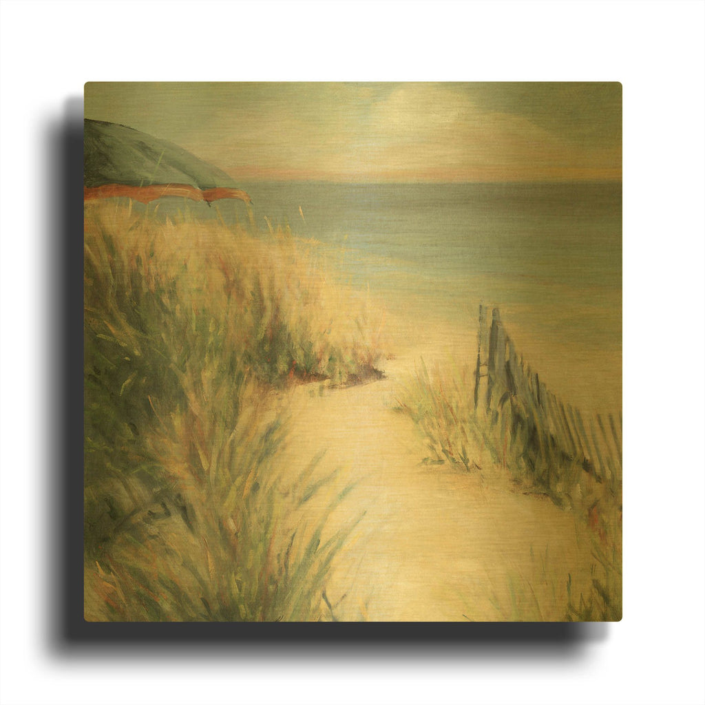 'Bridgeport' By JD Gold Metal Wall Art