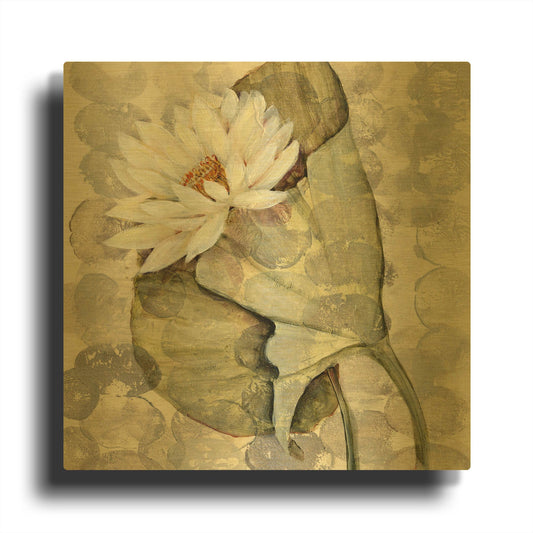 'Amazonia 1' By JD Gold Metal Wall Art