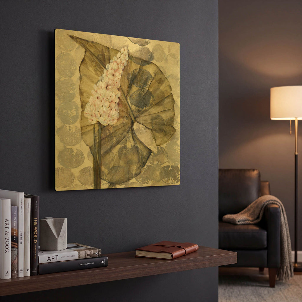 'Amazonia 3' By JD Gold Metal Wall Art