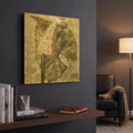 'Amazonia 3' By JD Gold Metal Wall Art