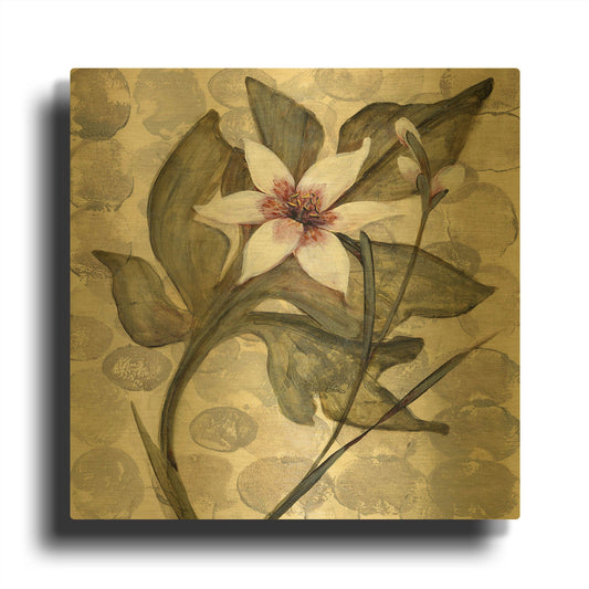 'Amazonia 4' By JD Gold Metal Wall Art