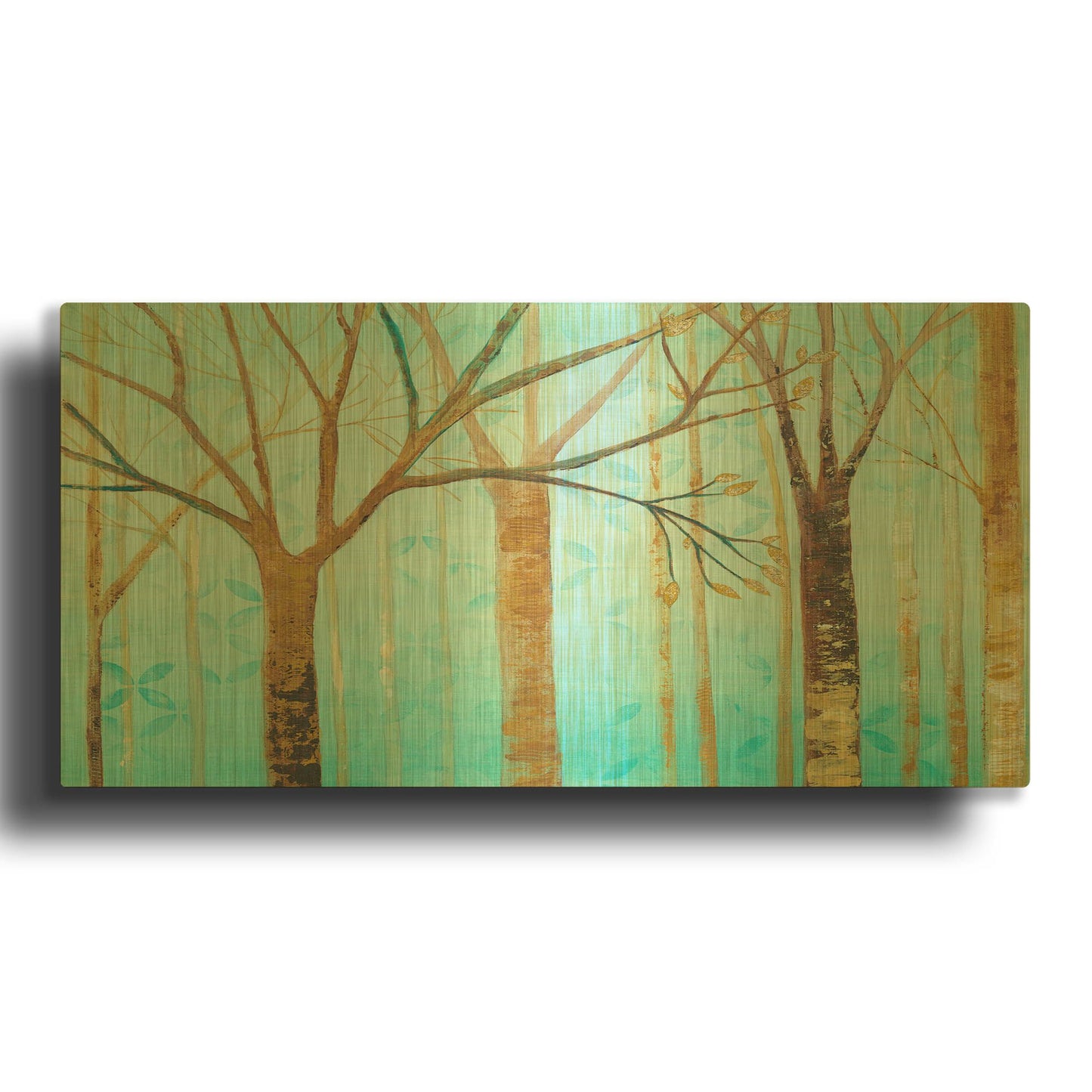 'Ambient' By JD Gold Metal Wall Art