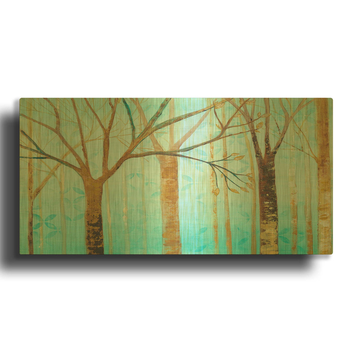'Ambient' By JD Gold Metal Wall Art