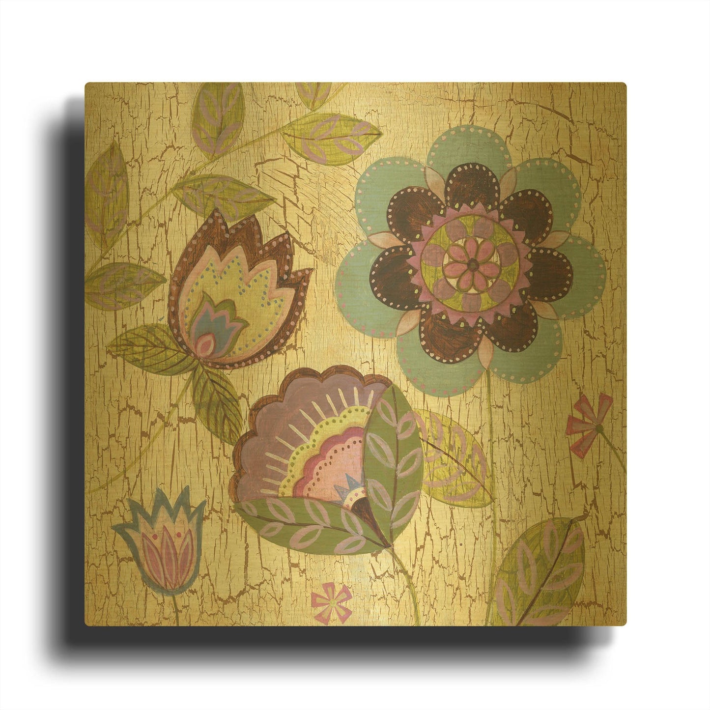 'Tribeca 2' By JD Gold Metal Wall Art